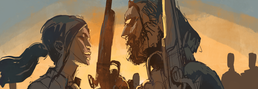 Pistols at Ten Blocks background